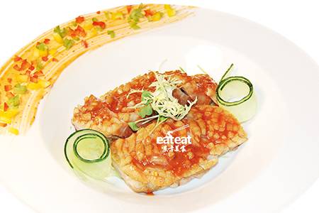 香橙海鲜酱煎鸭柳