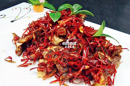 川椒烹雪花牛仔骨