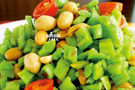 花仁贡菜：微波烤花生不油腻！