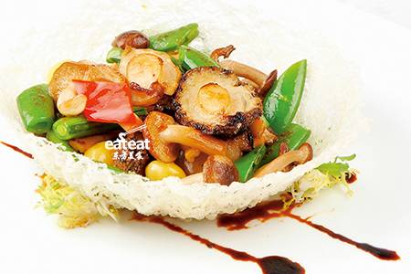 菇辣爆BB鲍鱼：借助锅气巧入味!