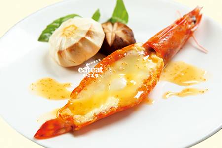 黄金大明虾：香煎再酒焖！