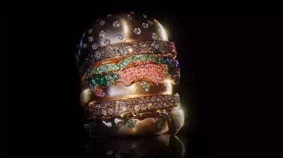 厉害了！麦当劳推出造价8万元汉堡钻戒！