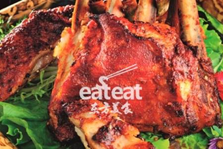 秘制烤羊排：自制羊排酱增香味！