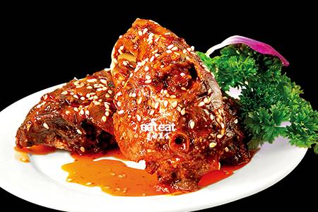 辣卤配方：干椒鲜椒混合用！