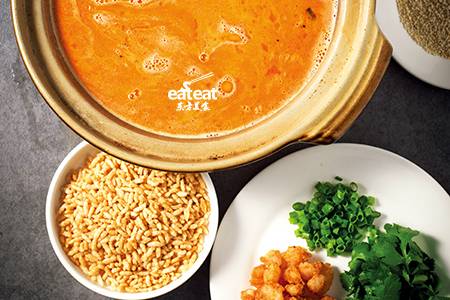 西施泡饭：用万能龙虾汤！