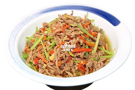 有机芹菜炒黄牛肉