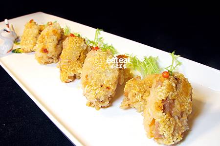 糯香黄金骨：先蒸再煎！