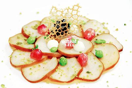 蜜瓜烟熏雪菇片