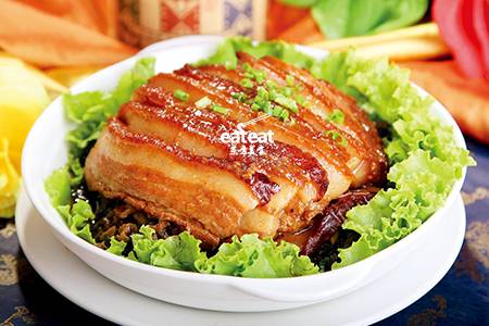 扣肉换搭档 菌香无穷！