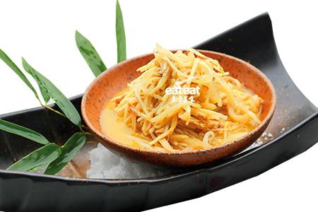 春笋鸡丝煨花胶