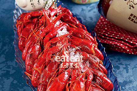 冰镇酒醉小龙虾