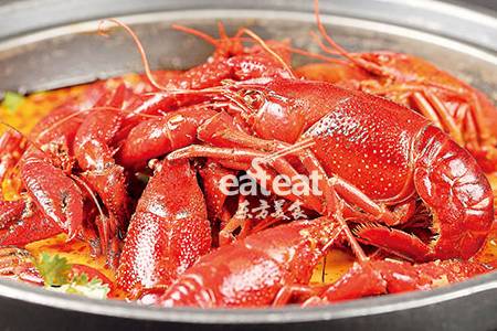 金汤酸辣小龙虾