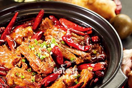 香茅辣汁炖羊排