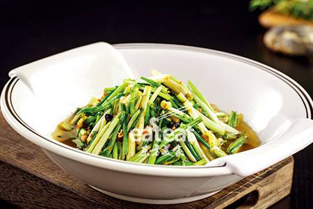 豆辣水芹菜：急火快炒出锅气！