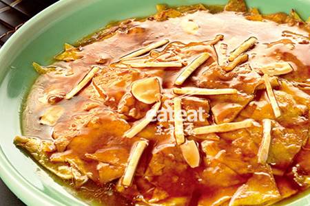 大饹馇：豆面做饼，炸炒皆可！