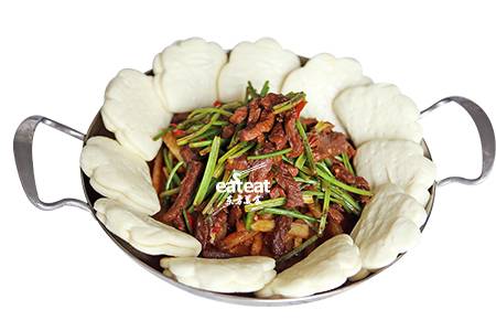 老家烧驴肉：先压后烧！