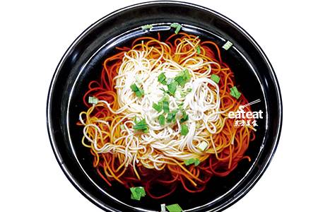 奥灶面：三烫、五热、小料冲汤！