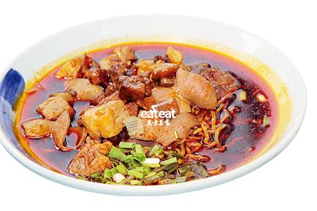 肠旺面：辣而不猛，脆而不生！