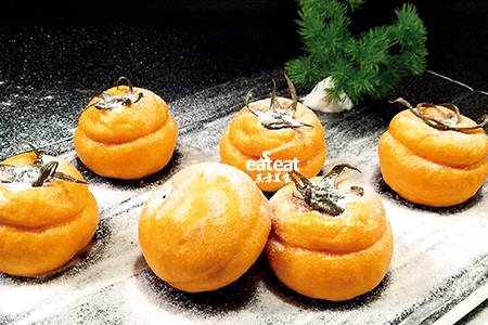 舌尖3中的柿子面果！