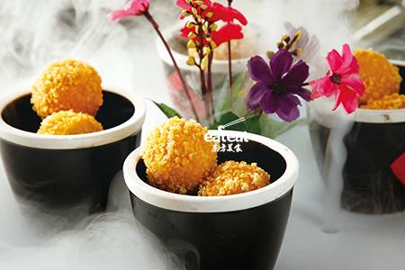 创意手剥香草虾