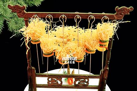 金丝土豆：吊起来的美味！