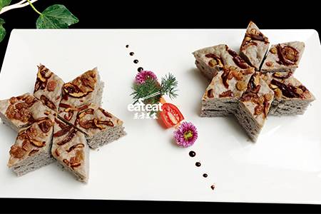 黑美人发糕：面粉改土豆粉更营养！