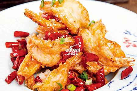 招牌香辣酥皮虾