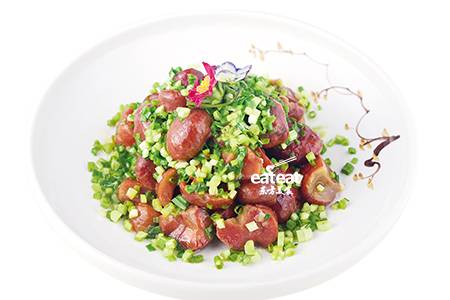 葱香野生板栗：浇热油葱味浓！