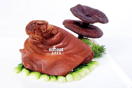 灵芝肘子：宴会菜必点！