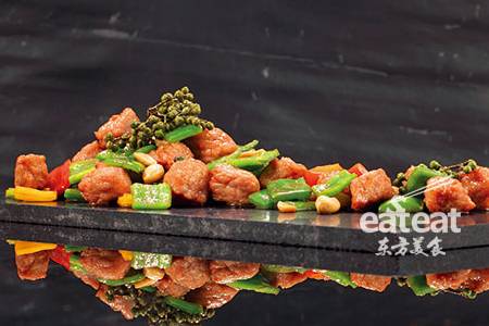 红酒鲜椒牛肉粒