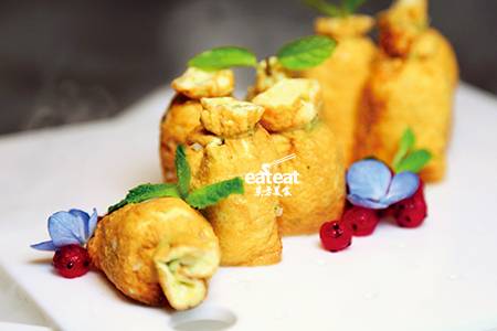 黑松露烧肉布袋包