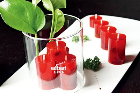 蜡烛山楂：造型逼真！