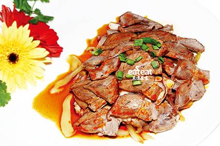 酸菜丝拌猪脸肉