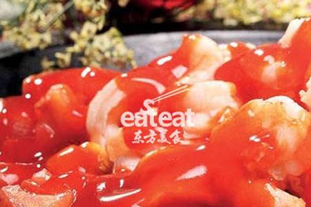 韩式鲜茄虾球