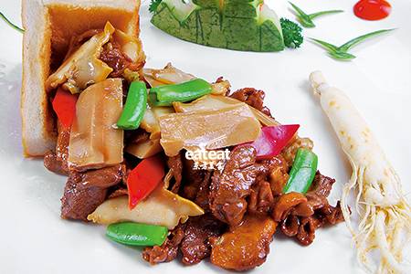 爽口鸽脯肉：先腌后炒入味足！