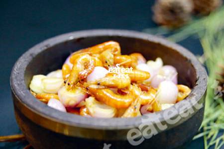 特味汁红葱头爆仔虾