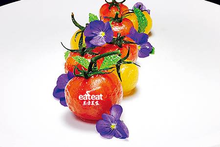 白兰地醉串番茄