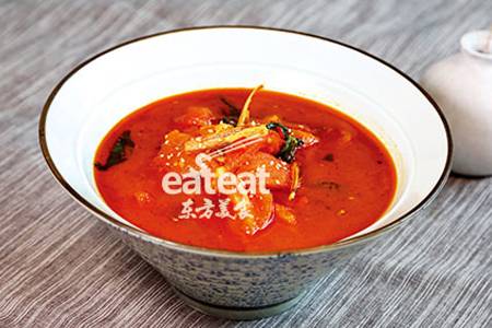 酸汤鱼：素鳕鱼做酸辣菜