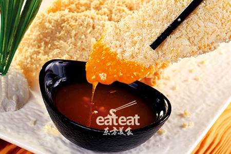 湘南冬瓜烙：白糖腌制冬瓜片!