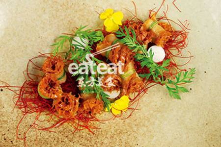 鲜莳萝草佐玉肚配红菜头