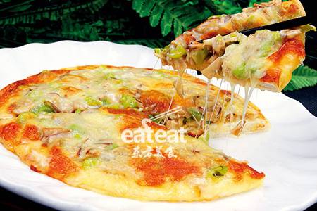 美味牛肝菌披萨