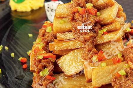 秘制肉酱焗杏鲍菇