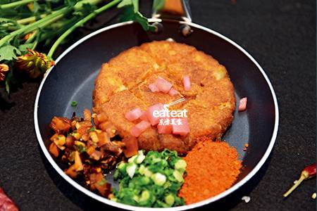 脆哨洋芋粑：要选威宁土豆！