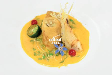 咖喱软香卷：猴头菇卷急冻1小时