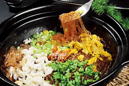 蟹黄粉丝煲如何干香入味？