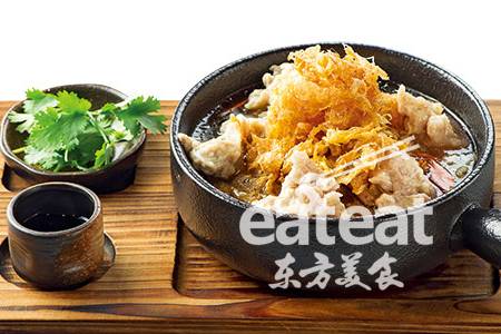 西卤白菜蛋翅肉羹