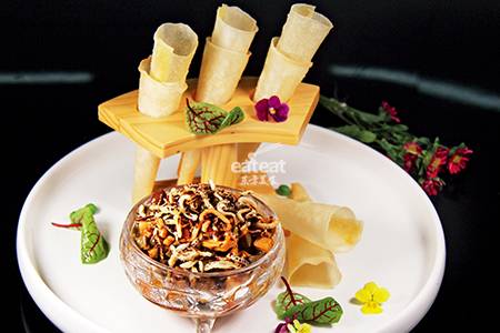 徽州杂酱拼脆筒