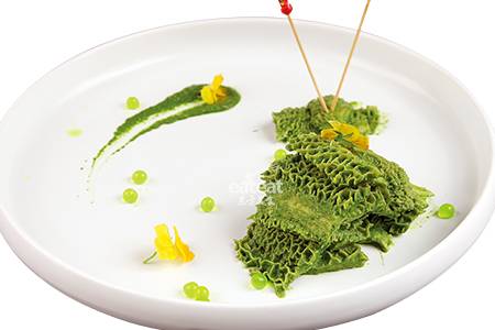 香椿酱拌金钱肚