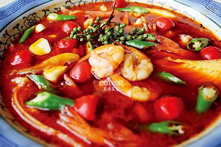 鲜椒水晶虾