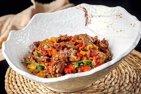 18秒生炒黄牛肉